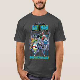 DCコミックス バットマン ヒア・カムズ・トラブル ヴィラン チームG Tシャツ
