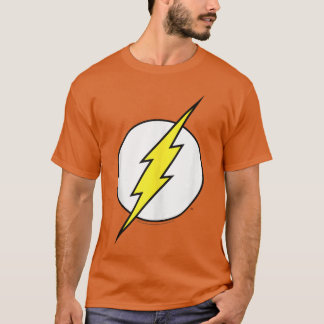 DCコミックス フラッシュ ラージ クラシック チェスト ロゴ アンカープリント ギ Tシャツ