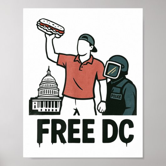 DcサンドイッチガイThe Sandwich Guy Free Dc ポスター (正面)
