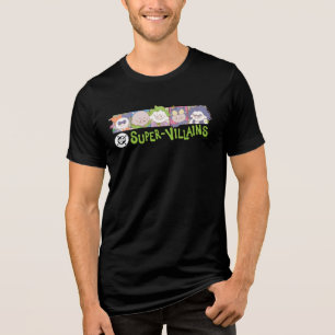DCスーパーヴィランのカートゥーンラインナップ トライブレンドTシャツ