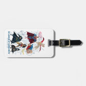 DCトリニティヒーロすごいー&ペット ラゲッジタグ (正面横)