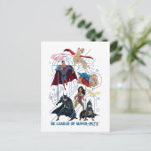 DCトリニティヒーローすごい&ペット ポストカード (スタンド正面)