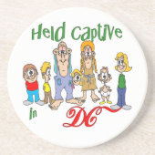 DCトレーラおもしろいーパークサンドストーンコースター コースター (正面)