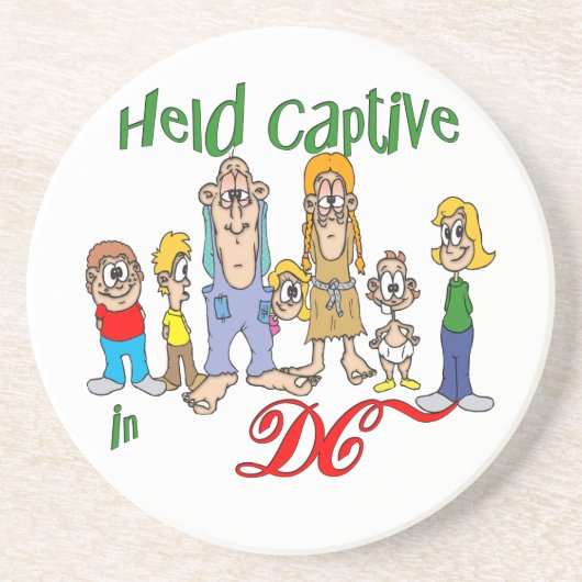 DCトレーラおもしろいーパークサンドストーンコースター コースター (正面)