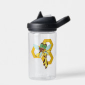 DCヒーロすごいガールズのまわりに ウォーターボトル (左面)