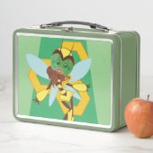 DCヒーロすごいガールズのまわりに メタルランチボックス (インサイチュ)