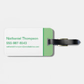 DCヒーロすごいガールズのまわりに ラゲッジタグ (裏面横)