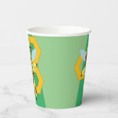 DCヒーロすごいガールズのまわりに 紙コップ (左)