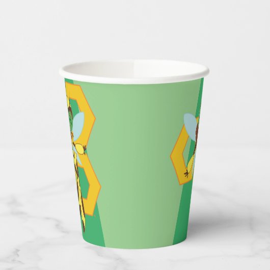 DCヒーロすごいガールズのまわりに 紙コップ (左)