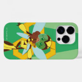 DCヒーロすごいガールズのまわりに Case-Mate iPhoneケース (裏面 (横))