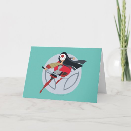 DCヒーロすごいガールズカタナ カード (正面)