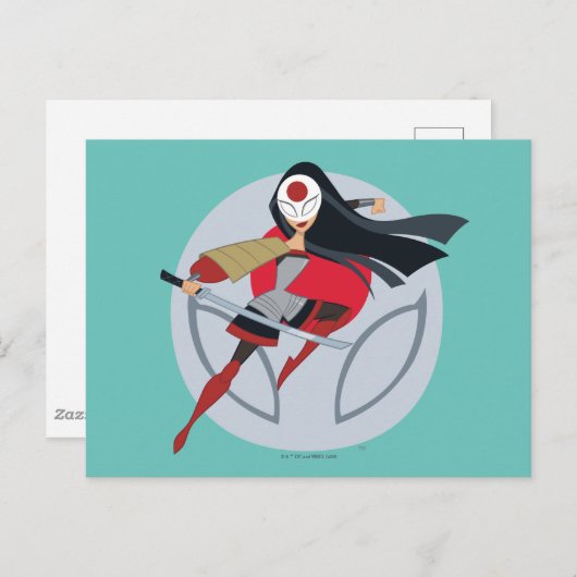 DCヒーロすごいガールズカタナ ポストカード (正面/裏面)