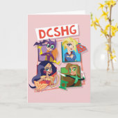 DCヒーロすごいガールズカルテット カード (黄色い花)