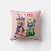 DCヒーロすごいガールズカルテット クッション (正面)