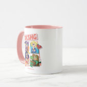 DCヒーロすごいガールズカルテット マグカップ (正面左)