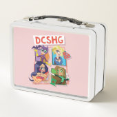 DCヒーロすごいガールズカルテット メタルランチボックス (裏面)