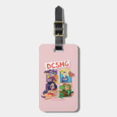 DCヒーロすごいガールズカルテット ラゲッジタグ (正面縦)