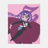 DCヒーロすごいガールズザタンナ フリースブランケット (正面)