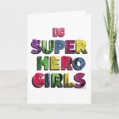 DCヒーロすごいガールズシティレタリング カード (正面)
