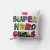 DCヒーロすごいガールズシティレタリング クッション (裏面)
