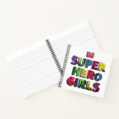 DCヒーロすごいガールズシティレタリング ノートブック (内部)