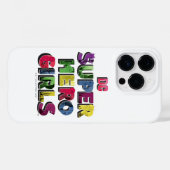 DCヒーロすごいガールズシティレタリング Case-Mate iPhoneケース (裏面 (横))