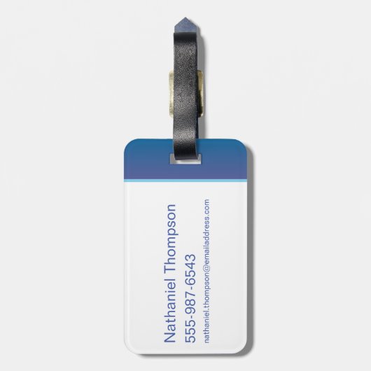 DCヒーロすごいガールズスカイライン ラゲッジタグ (裏面縦)