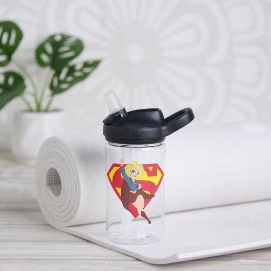 DCヒーロすごいガールズスーパーガール ウォーターボトル (ヨガ)