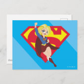 DCヒーロすごいガールズスーパーガール ポストカード (正面/裏面)