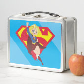 DCヒーロすごいガールズスーパーガール メタルランチボックス (インサイチュ)