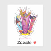 DCヒーロすごいガールズトリオ シール (シート)