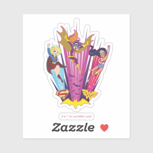 DCヒーロすごいガールズトリオ シール (シート)