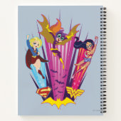 DCヒーロすごいガールズトリオ ノートブック (裏面)