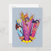 DCヒーロすごいガールズトリオ ポストカード (正面/裏面)