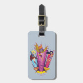 DCヒーロすごいガールズトリオ ラゲッジタグ (正面縦)