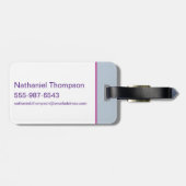 DCヒーロすごいガールズトリオ ラゲッジタグ (裏面横)