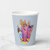 DCヒーロすごいガールズトリオ 紙コップ (裏面)