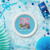 DCヒーロすごいガールズラインアップ ペーパープレート (パーティー)