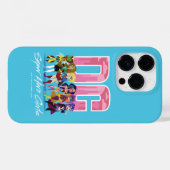 DCヒーロすごいガールズラインアップ Case-Mate iPhoneケース (裏面 (横))