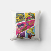 DCヒーローすごいガールズアクションパネル クッション (正面)