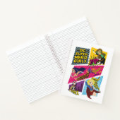 DCヒーローすごいガールズアクションパネル ノートブック (内部)