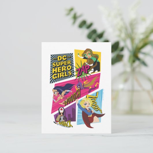 DCヒーローすごいガールズアクションパネル ポストカード (スタンド正面)