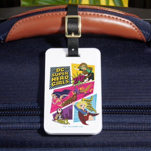 DCヒーローすごいガールズアクションパネル ラゲッジタグ (正面インサイチュ2)