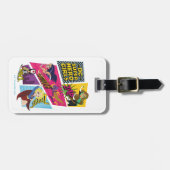 DCヒーローすごいガールズアクションパネル ラゲッジタグ (正面横)