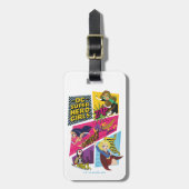 DCヒーローすごいガールズアクションパネル ラゲッジタグ (正面縦)