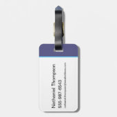 DCヒーローすごいガールズアクションパネル ラゲッジタグ (裏面縦)