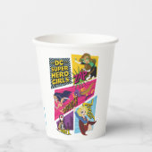 DCヒーローすごいガールズアクションパネル 紙コップ (正面)