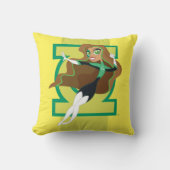 DCヒーローすごいガールズグリーンランタン クッション (正面)