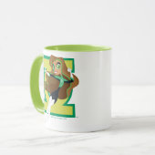 DCヒーローすごいガールズグリーンランタン マグカップ (正面左)
