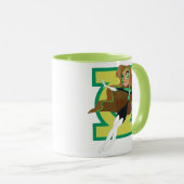 DCヒーローすごいガールズグリーンランタン マグカップ (正面右)